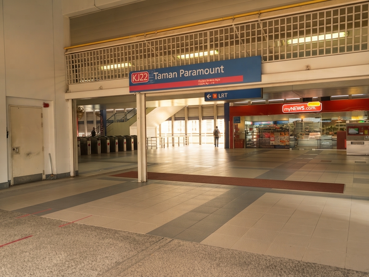 Paramount LRT, Taman Paramount